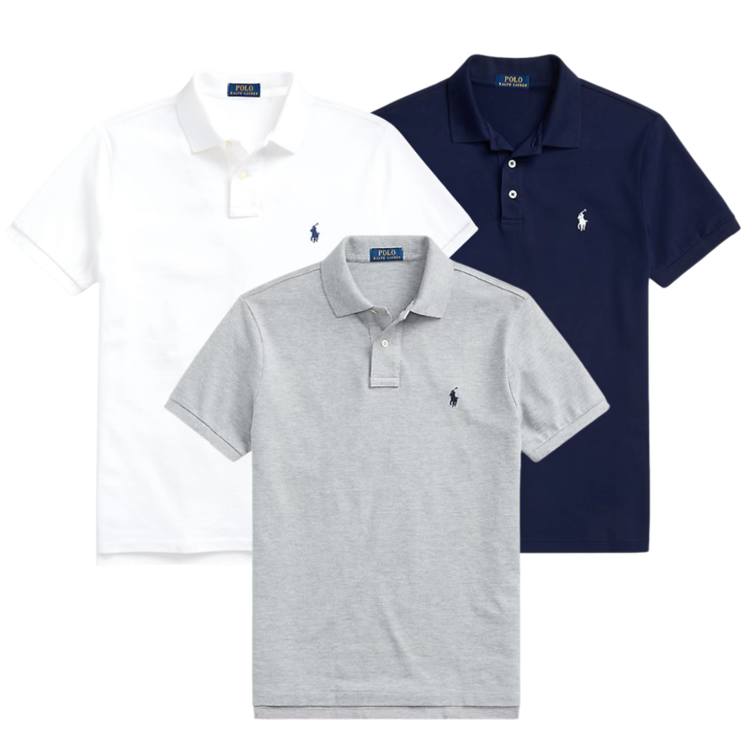 BUY 1, GET 3 – The Iconic Mesh Polo Shirt